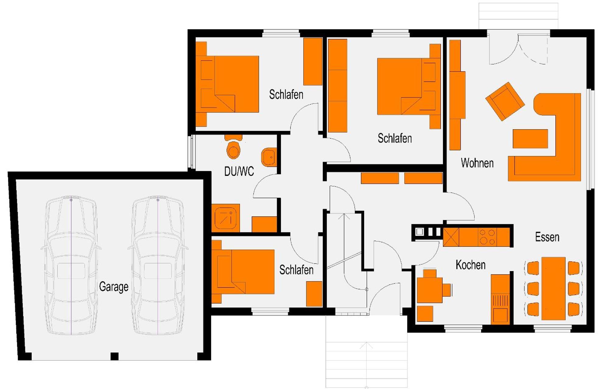 Ferienwohnung Gerken Wieda Pokoj fotografie